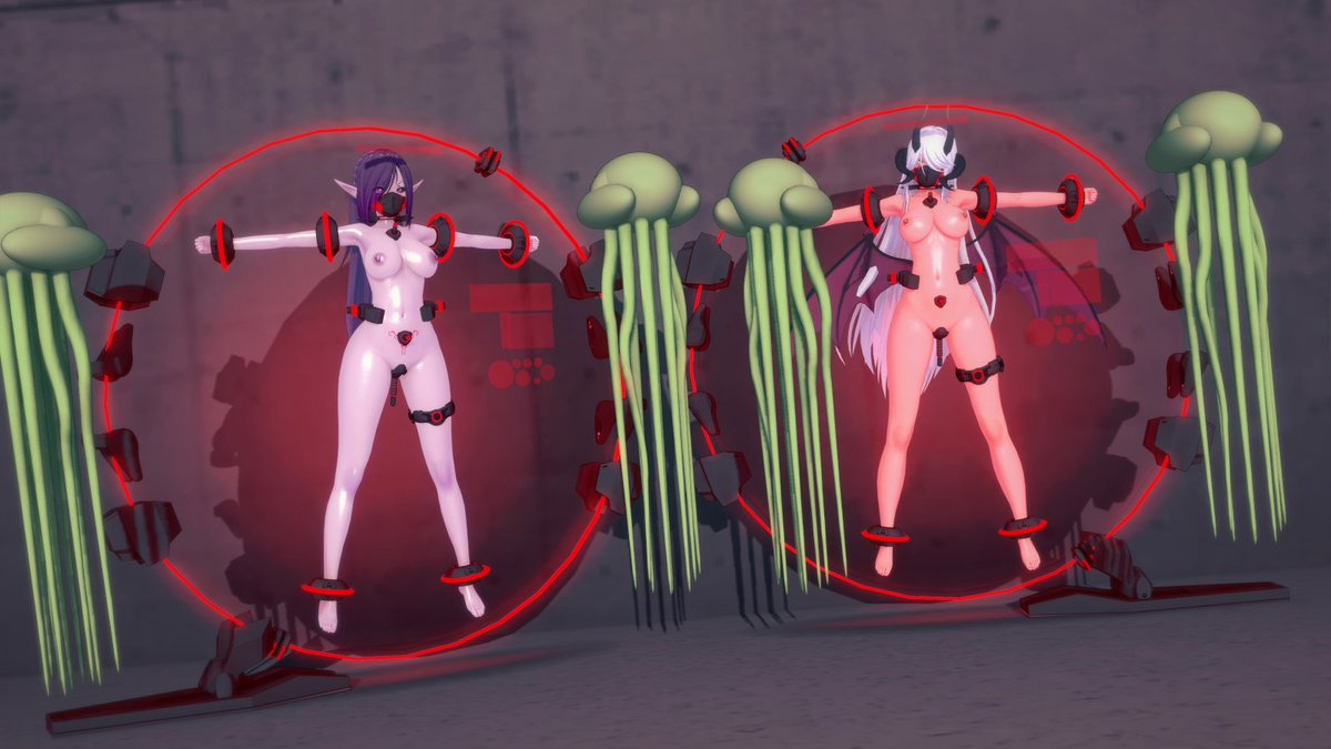 魔力が吸える淫魔はエイリアンのエネルギー機関に採用される 