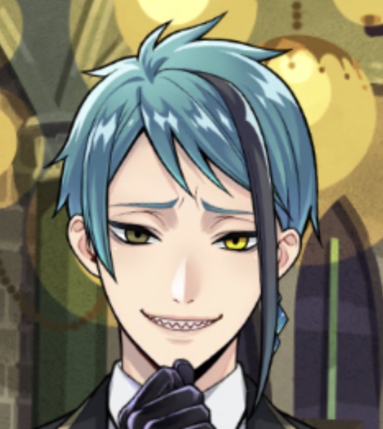 SH0CKTHEHEART's tweet photo. Jade follows his housewarden's movements with the eyes. He knows him well enough to know that he is trying to get out of dinner.

"Azul ..You know dinner is very important, right?"

He's grinning, showing his sharp teeth. https://t.co/fF6h8BSonY