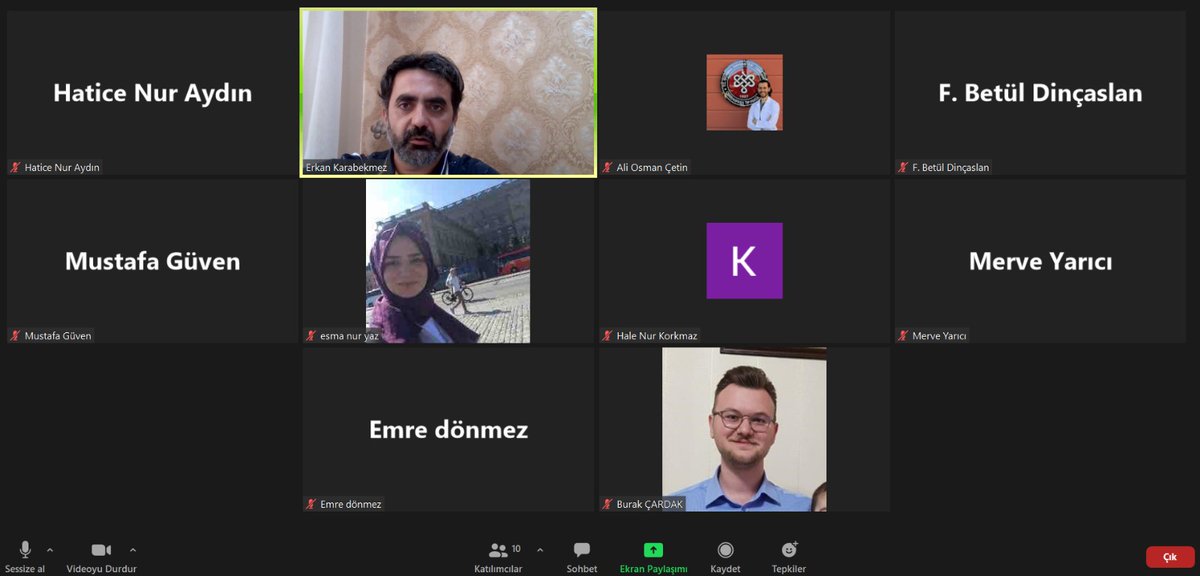 SbBiyoinfo's tweet photo. Biyolojik Ağlar konulu online seminer/eğitimimizi @RSGTurkey Med&amp;Omics grubunun da katılımlarıyla gerçekleştirdik. @MEKarabekmez hocamıza ve katılımcılara teşekkür ediyoruz https://t.co/TXMDuORKsg