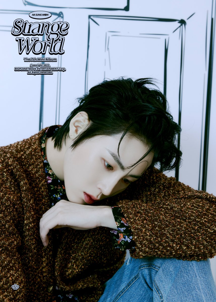 BPM_HSW's tweet photo. 하성운 (HA SUNG WOON)
The 7th Mini Album
'Strange World'

Concept Photo 1 (2D ver.)

2022. 8. 24. 6PM KST

#하성운 #HASUNGWOON
#Strange_World https://t.co/PSov7OghJw