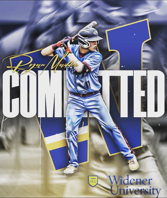 Ryan_madden_11's tweet image. I am very blessed and excited to announce that I will be continuing my academic and athletic career at Widener University. First, I would like to thank God for this opportunity, my family, friends, and coaches who have helped me get to this point. @Rake_Baseball @CBSouthBaseball