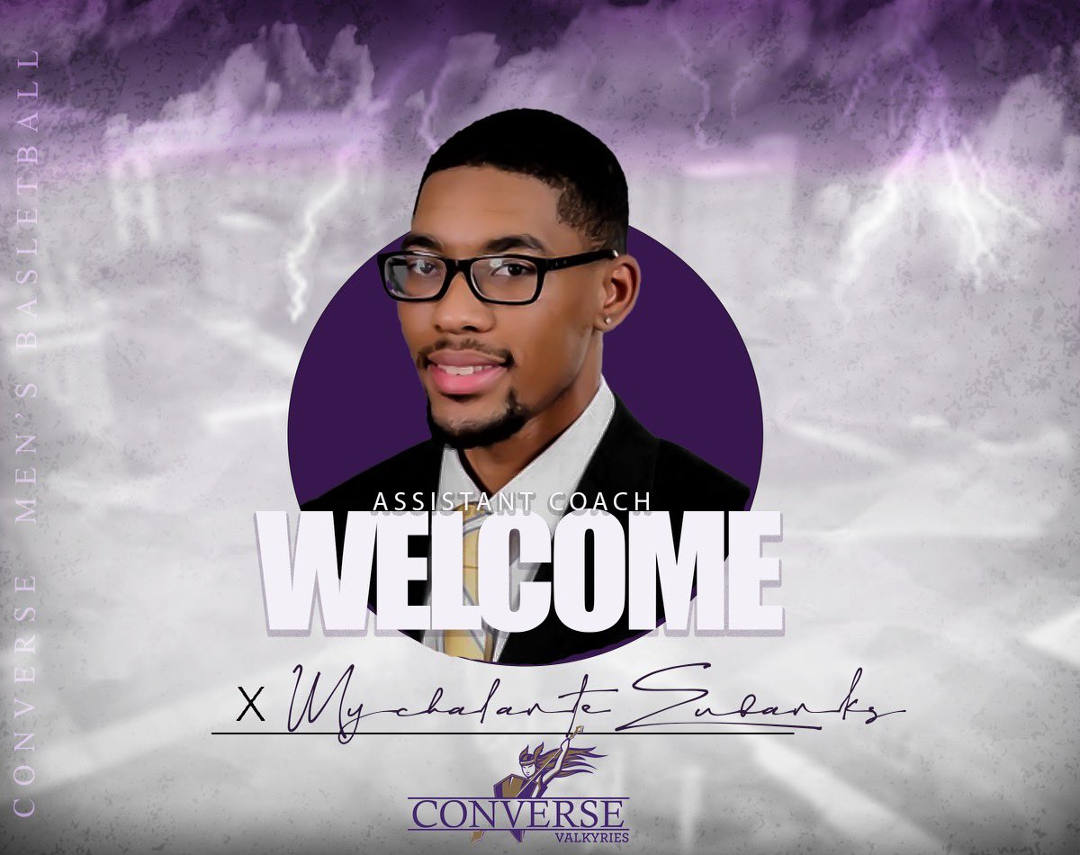 Valkyries_MBB's tweet photo. Valkyrie nation, please join us in welcoming Assistant Coach MJ Eubanks (@CoachMJ_Eubanks) to our staff. 
Most recently, MJ worked as a GA and Video Coordinator at NC A&amp;T. #GoValkyries #ClimbTheLadder https://t.co/NFT6SgW3kG
