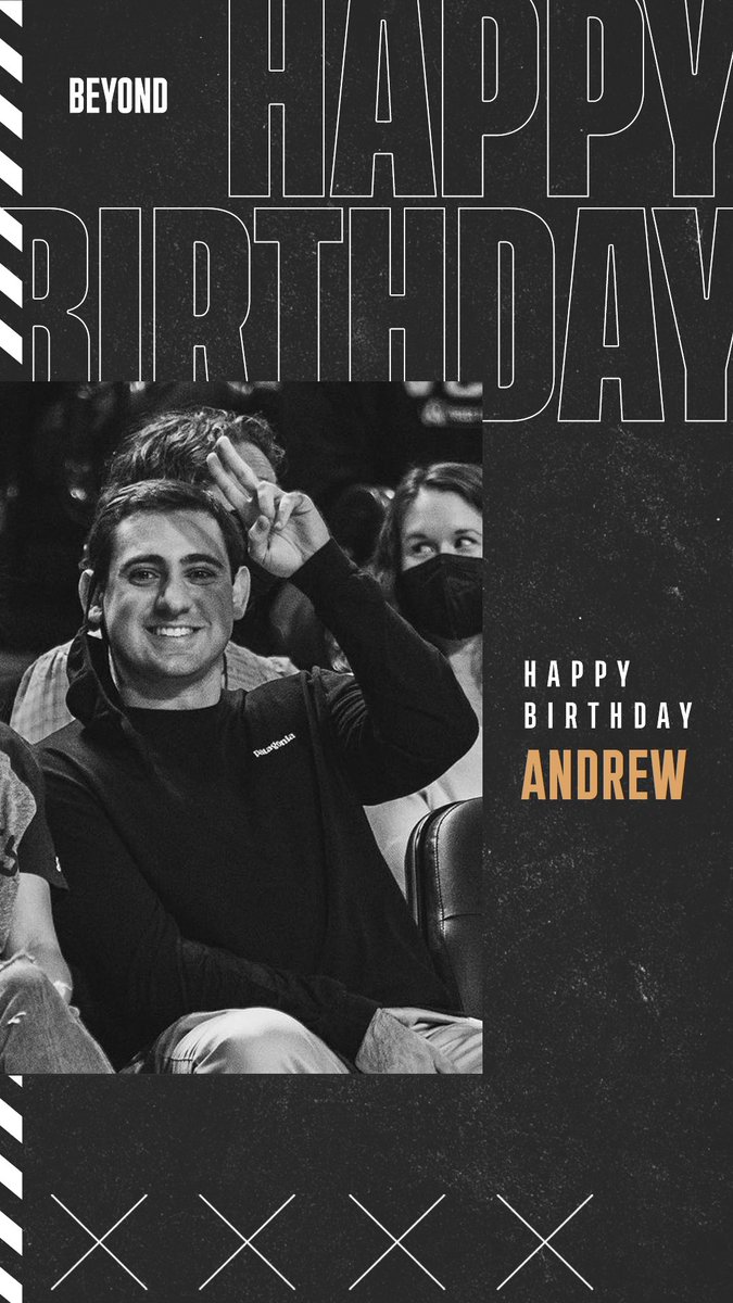 lamfsports's tweet photo. Happy Birthday @andrew_canavos ππ #BeyondBirthdays https://t.co/oKEszLuy9c