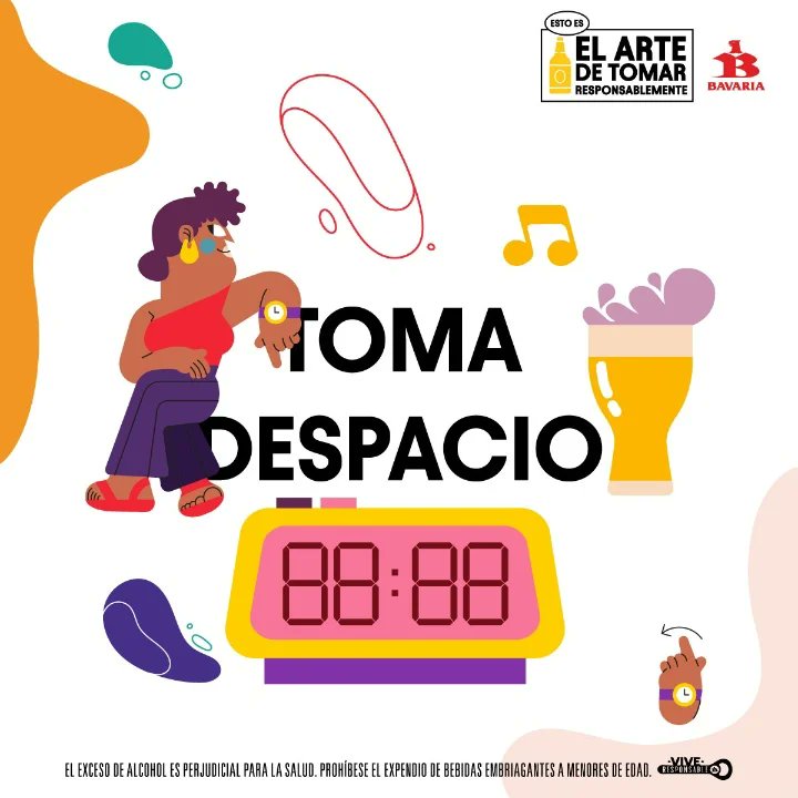 BAVARIA_OFICIAL's tweet photo. ¡Estamos de puente y el cuerpo lo sabe!
Por eso seguimos celebrando nuestro mes de consumo responsable con estos 3 tips que seguro salvarán tu fin de semana:
Bebe agua entre tragos
Toma despacio
Come mientras tomas
#ViveResponsable https://t.co/NckNWHxDdv