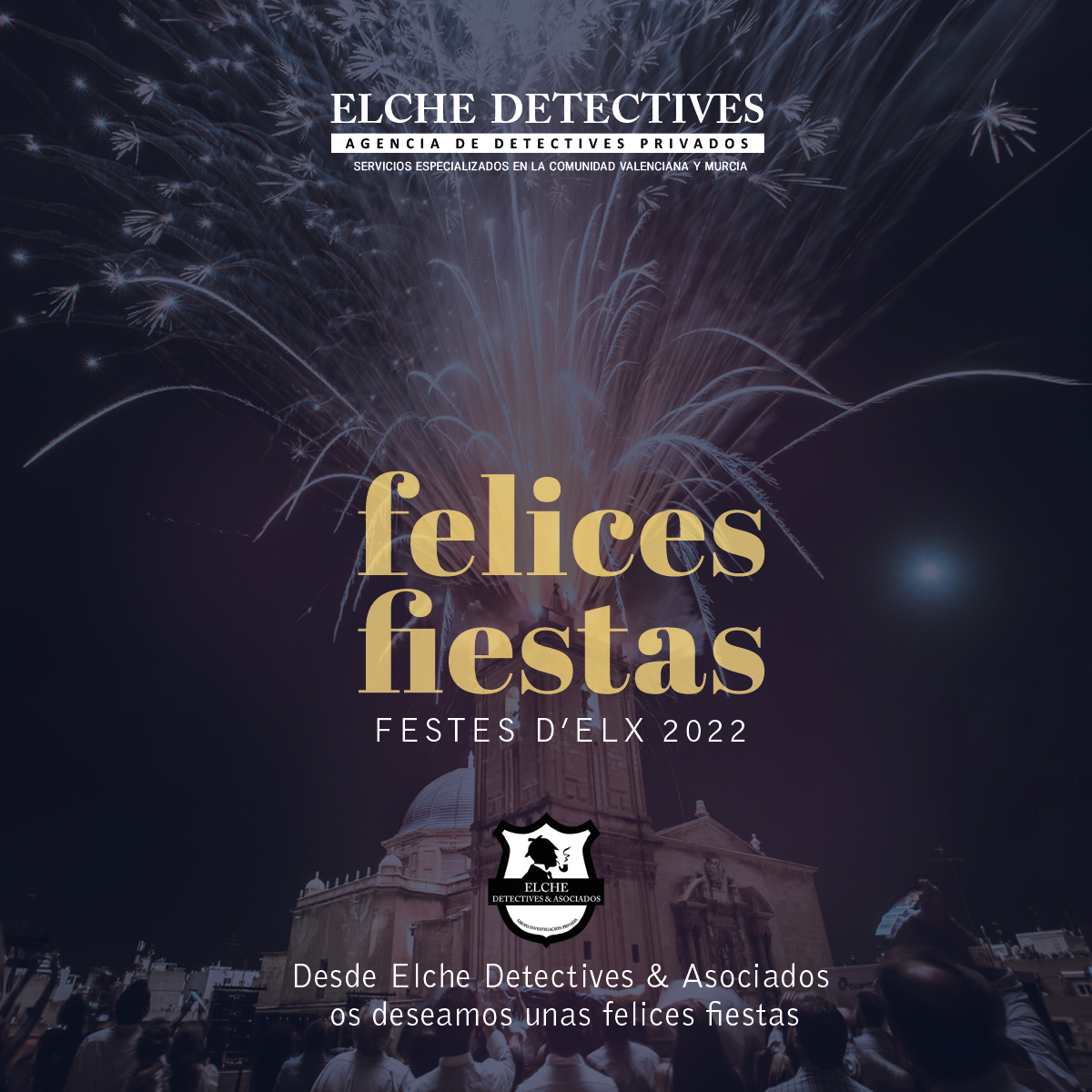 elchedetectives's tweet photo. Desde Elche Detectives, deseamos a nuestros clientes, amigos y en especial a todos los 🌴 𝐢𝐥𝐢𝐜𝐢𝐭𝐚𝐧𝐨𝐬 𝐞 𝐢𝐥𝐢𝐜𝐢𝐭𝐚𝐧𝐚𝐬 unas 𝗙𝗲𝗹𝗶𝗰𝗲𝘀 𝗙𝗲𝘀𝘁𝗲𝘀 𝗗'𝗘𝗹𝘅 y por supuesto, unas fantásticas vacaciones en este mes de Agosto
#Elche #Festes #Detectives https://t.co/EvGKi6N0IE