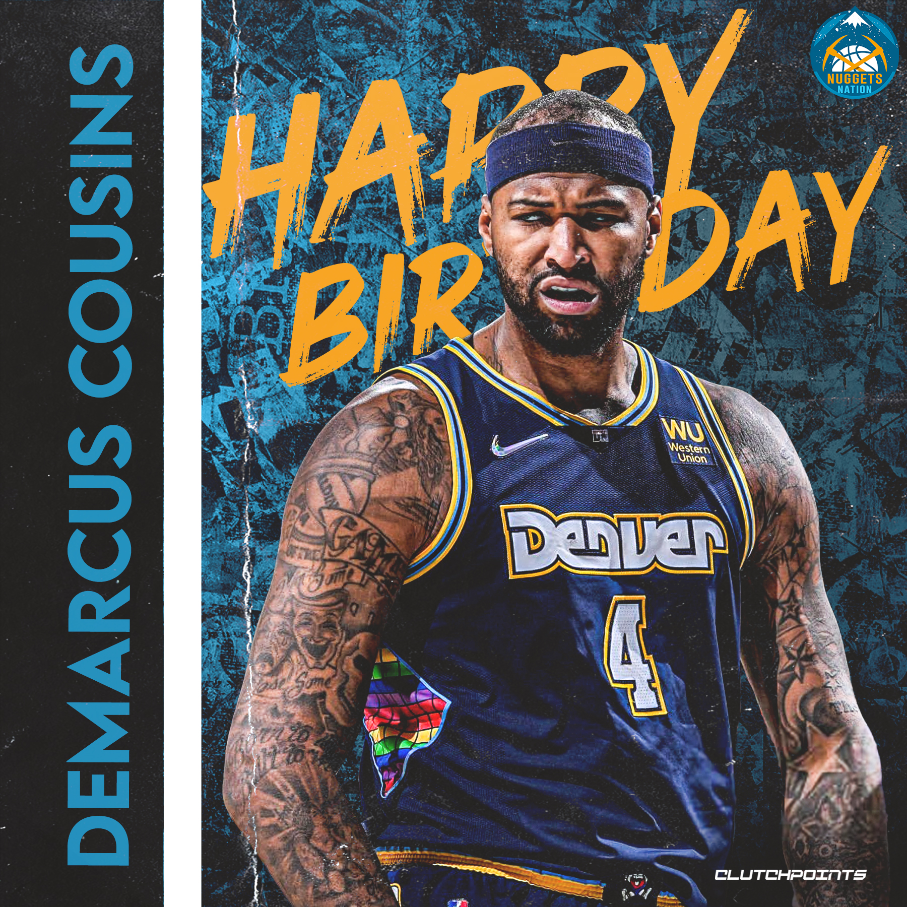 Happy 32nd birthday, DeMarcus Cousins! 