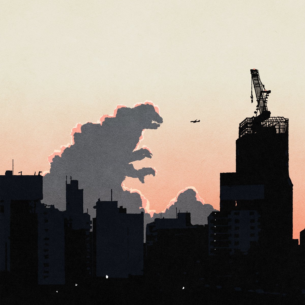 no humans building sky city scenery cloud silhouette  illustration images