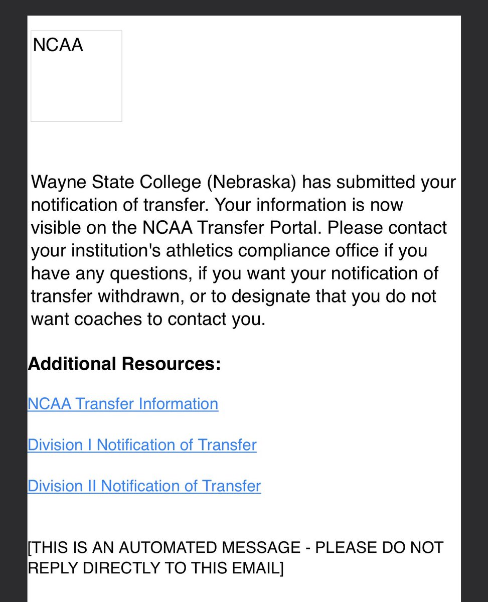 Noah_Scott_8's tweet photo. I am now in the NCAA transfer portal. I’m grateful for the opportunities I’ve been given in my college career thus far. https://t.co/zrfoeQ0w4B