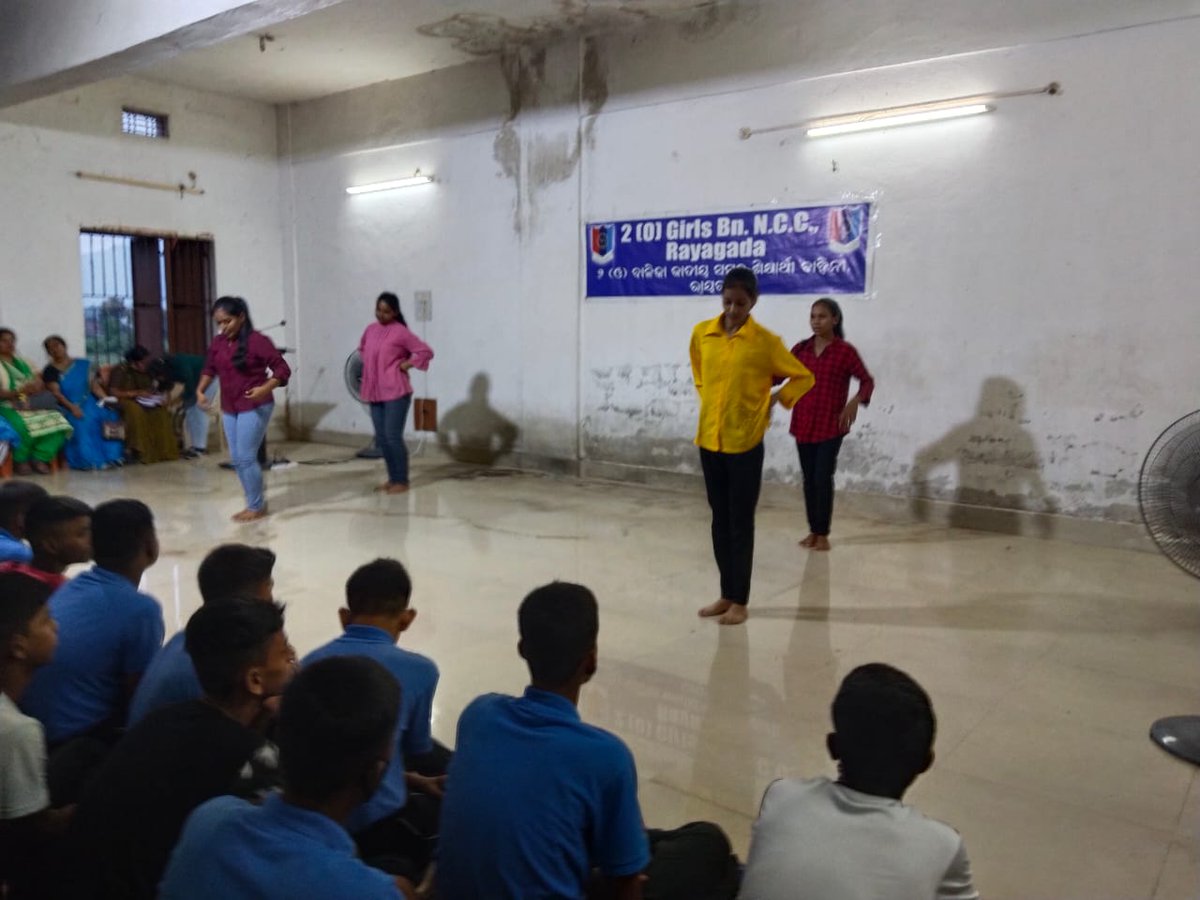 RayagadaNcc's tweet photo. 2(0) Girls Bn Ncc Rayagada
CATC 2 .... cultural program
@Sriniva78045045 
@kalinga_sagar 
@dgncc_india 
@CMO_Odisha 
@PMOIndia https://t.co/HRamFJygjJ
