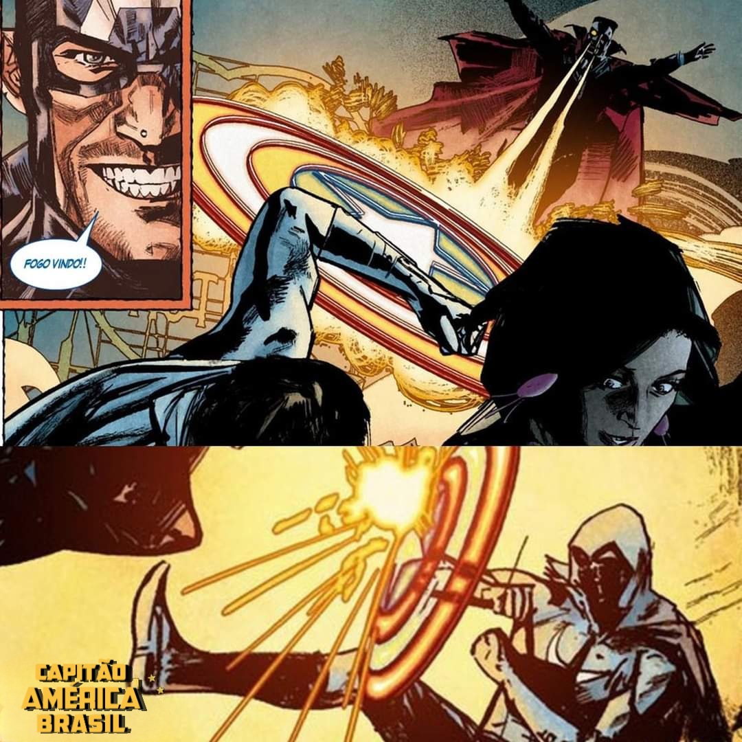 #curiosidade

O transtorno de múltiplas personalidades do Cavaleiro da Lua e um dos pontos fortes do personagem. Durante sua fase escrita por Bendis, ele possuiu a personalidade de alguns heróis e um deles foi o Capitão América.

HQ:Cavaleiro da Lua (2011).
#MoonKnightSeason2