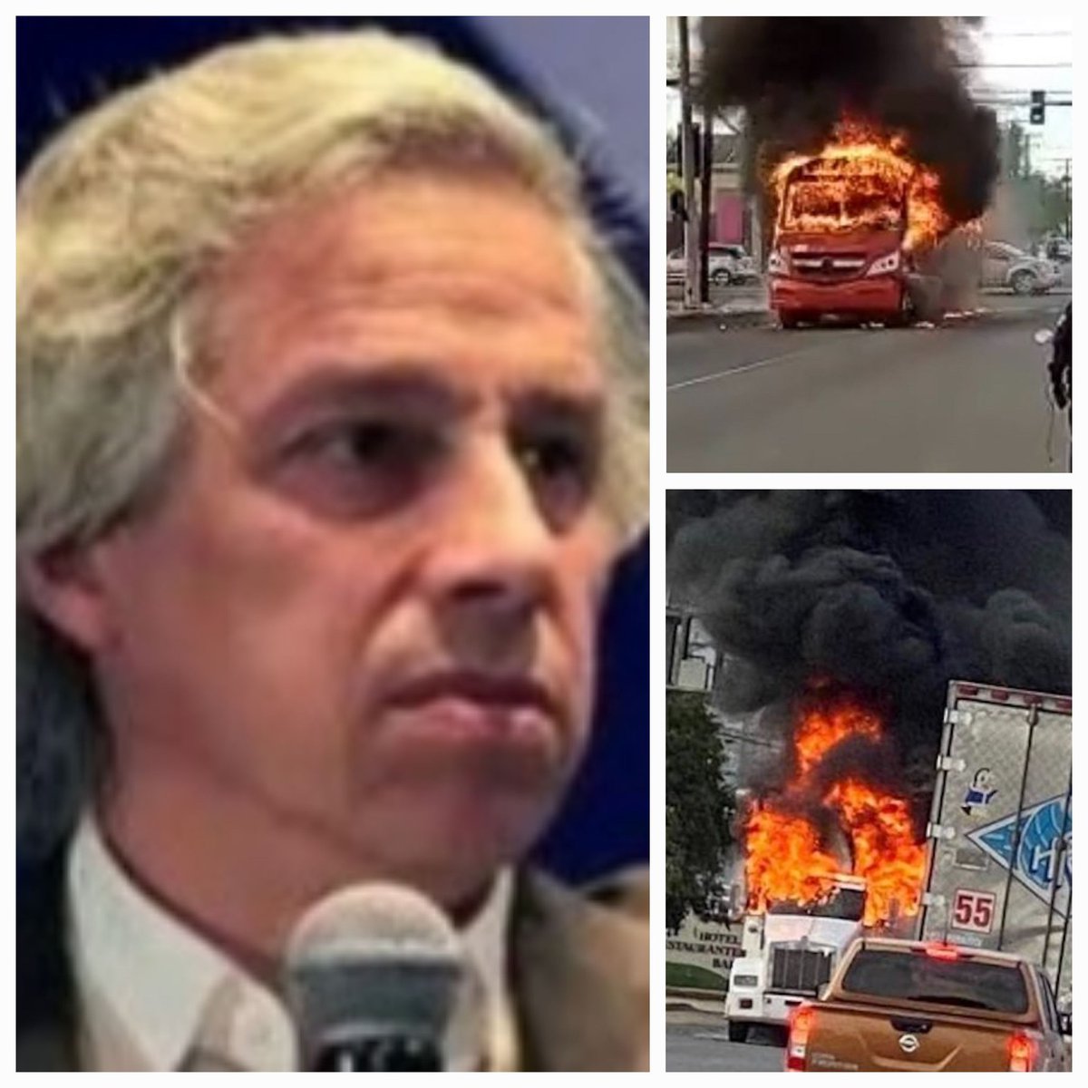 DavidVargasA18's tweet photo. La estrategia de Claudio X González y la delincuencia organizada: Incendiar el país.

Ante la derrota electoral en 2023 y 2024, Claudio X y el PRIAN en los estados de Baja California, Chihuahua, Jalisco y Guanajuato, iniciaron con el terror y  violencia contra la población.
RT 👇 https://t.co/qe41paaRdy