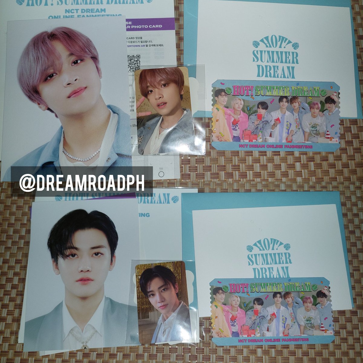 dreamroadph's tweet photo. #DRPH_ONHAND
WTS LFB PH ONHAND

NCT DREAM HOT SUMMER DREAM AR SET
COMPLETE INCLUSION - 700 PHP
AR PHOTOCARD ONLY - 500 PHP

AVAILABLE:
MARK
RENJUN
JENO
HAECHAN
JAEMIN
CHENLE
JISUNG

MOP: GCASH, UB
MOD: GGX SDD

3 DAYS DOP
 DM TO ORDER https://t.co/DIbNojRv3O