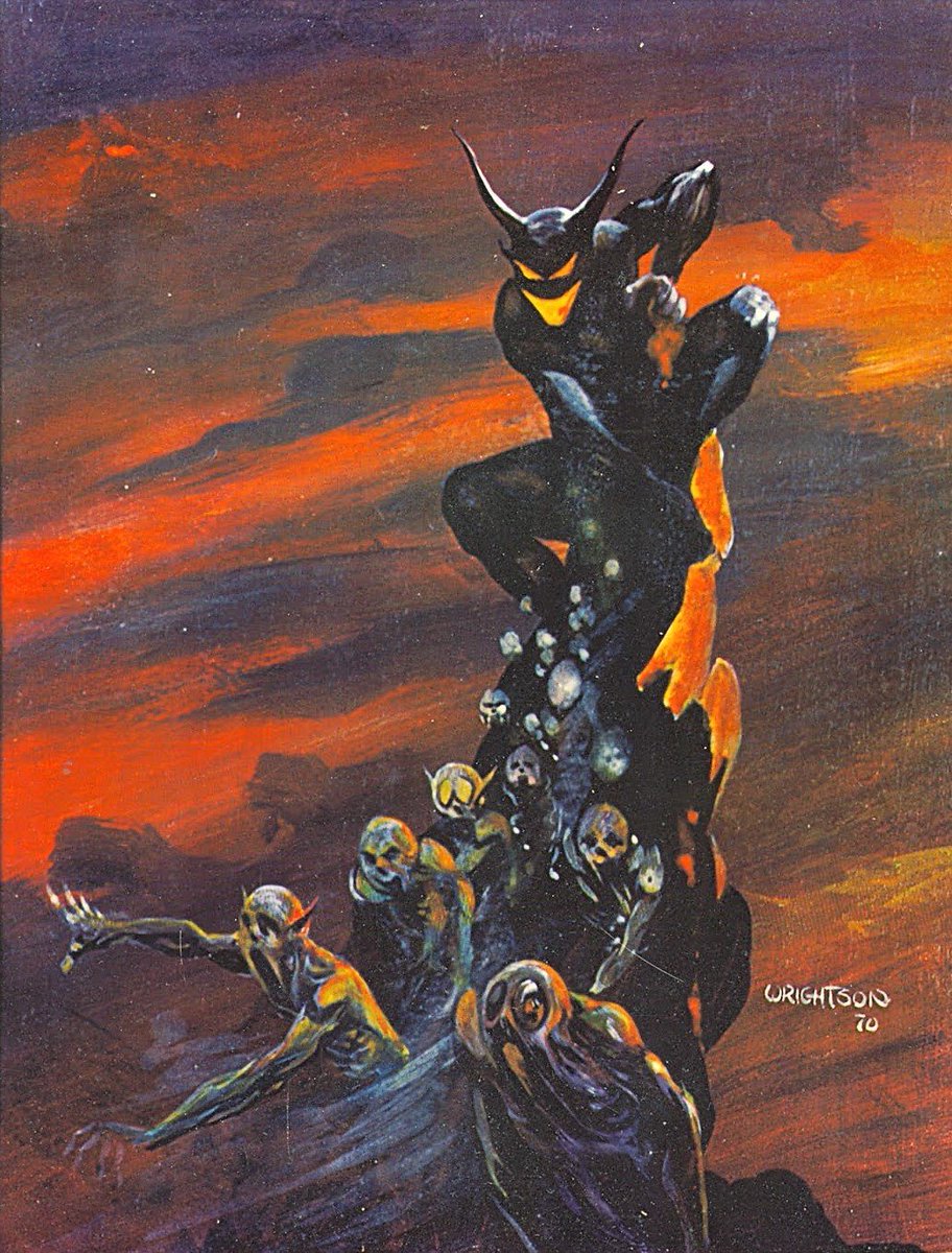cimerians's tweet photo. art Bernie Wrightson (1970)
#fantasyart https://t.co/JXQic2oCaf
