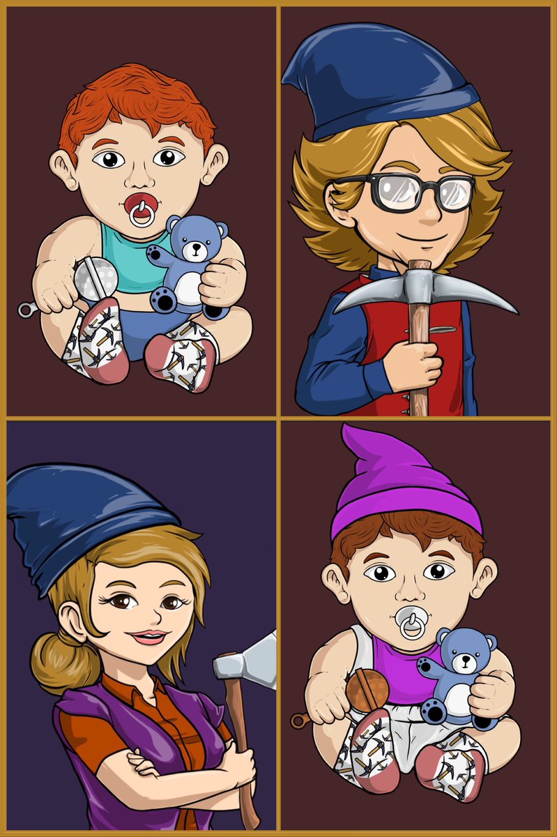 CrypticStonks's tweet photo. So my #Crognomes &amp; #Crognomids #Crobies are turning into charming young #Crobies in from of our eyes ❤️
If you own a #Croby &amp; haven’t grown them up… better get growing 💦 

Discord 👉 https://t.co/kAvOlZsZ91

@CroGnomes @GabrielKvaal art work is fire 🤙 #FFTB #NFTs #CRO $CRO https://t.co/igHS0R6XSb