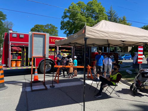 DanielforAurora's tweet photo. Kiddie ALERT. Fire truck at #Aurora Market today. https://t.co/JCzYJ2Rn27