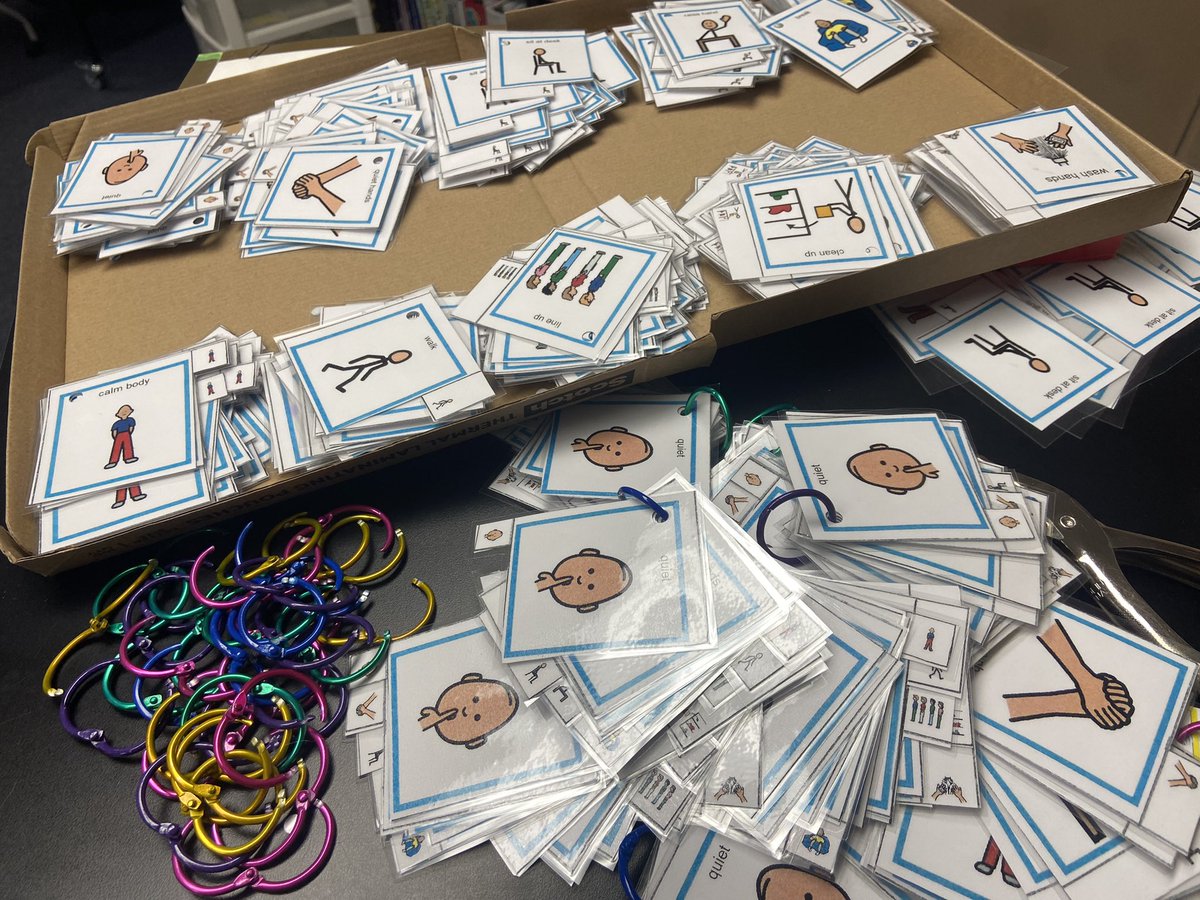 making visuals aren’t easy BUT worthwhile as an easy to implement antecedent strategy!