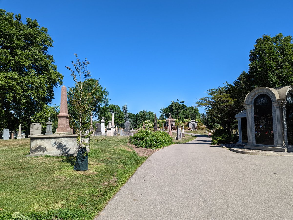 TOCemeteryTours's tweet photo. Spending the morning at Hamilton Cemetery! So excited to go on a Stories in the Stones tour led by Robin McKee! #cemetery #hamiltoncemetery #hamilton #cemeterytour #localhistory https://t.co/1dbi6GpMwf