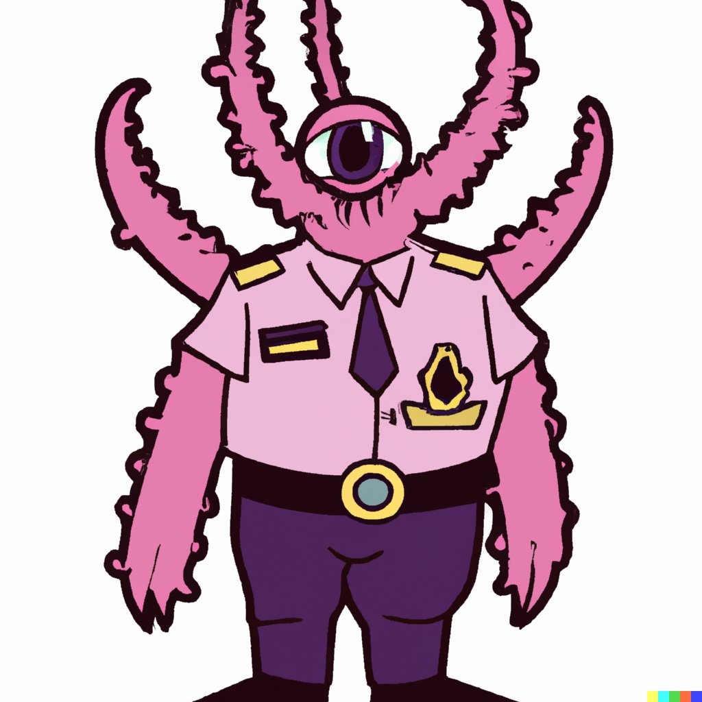badguysbsides's tweet photo. Meet Jajo - he don't mind if you got metal in your heart, he just minds if you have metal in your pockets #bgbs #dnd #ttrpg #dnd #podcast #musicalimprov #improv #bts #vinyl #dalle2 #aliens #atliens https://t.co/R0DwyQ5rXO