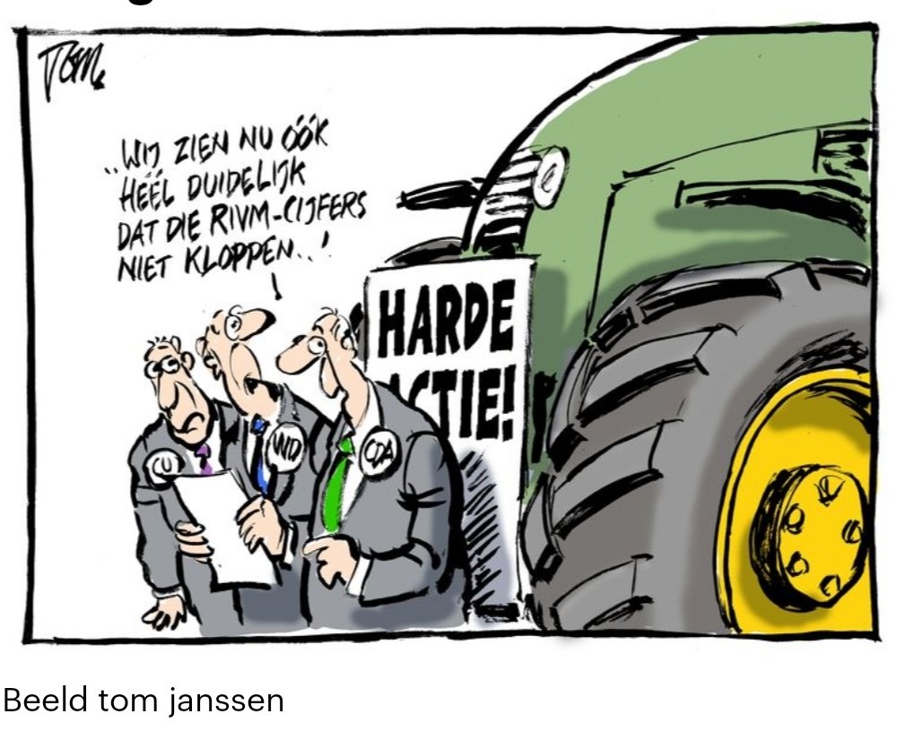 Wederom; Tom Janssen! in @Trouw #stikstofcrisis
