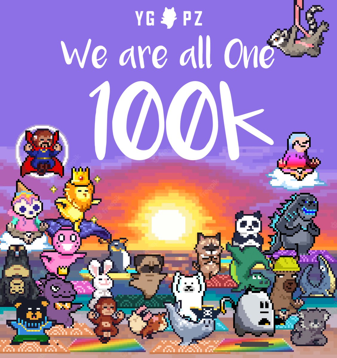 well3official's tweet photo. Namaste🧘‍♂️100,000 followers https://t.co/gLyDrqzAes
