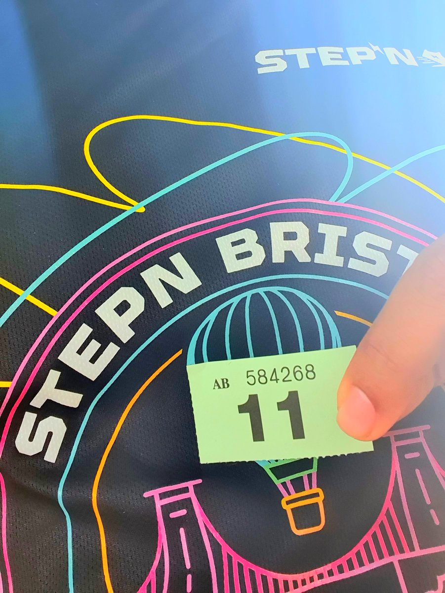 StepnGuyUK's tweet photo. Lucky number eleven hopefully for a chance to win an APE trainer whoop whhoopp #BAYC #stepn #luckly #raffle #fun #summer #Bristol https://t.co/OyzZ06Avgs