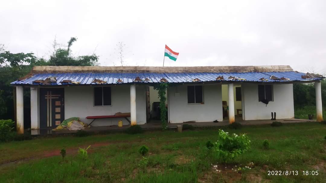 Tricolour at our Kanas (Puri) Farm…
#HarGharTiranga