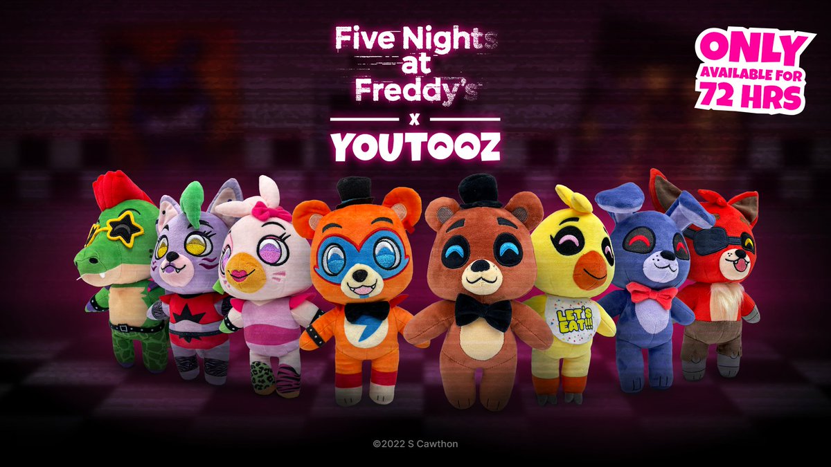 Youtooz' 'Five Nights at Freddy's' Plush Collection Is Coming