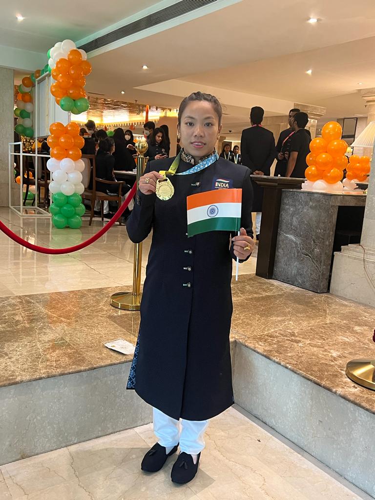 mirabai_chanu's tweet photo. https://t.co/wtMHh7R10T