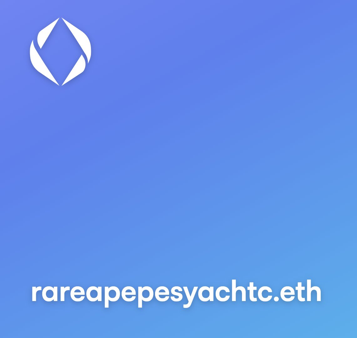 🐸 GIVEAWAY 🐸

<a href="/RareApepeYC/">Rare Apepes (Old Account)</a> #ENS 

1) Follow <a href="/JeffBullzos/">JEFF BULLZOS // 🧲</a> 
2) Retweet + ❤️
3) Tag 1 + comment #RAYC 

#RAYCFOREVER #RAYCtakeover