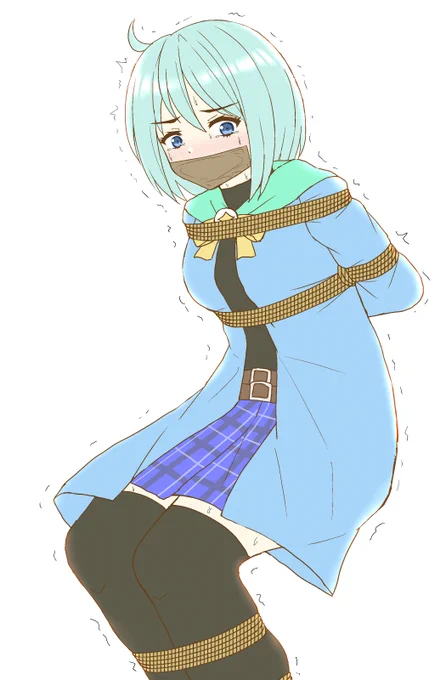 #深夜のDID作品60分一本勝負
縛られて抵抗できないシルフィさん
すずかぜさんありがとうございました! 