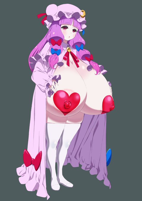 超乳パチュリー。ハート。
FANBOX に、ご覧のイラストのエッチな差分あります。
There's more erotic version of this illustration in pixiv fanbox. 
https://t.co/5hS8byYEBH 