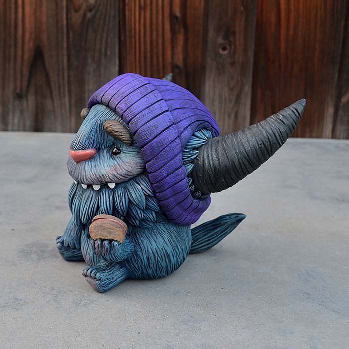 vanessa_ramirez's tweet photo. Meet Grover. He decided to take his PBJ outside and absorb some vitamin D & some good vibes. He is 1 of 6 new pcs for my solo show @strangerfactory “Under the Cold Blue Sky” pcs will be available online Monday evening.
#monster #UnderTheColdBlueSky #originalart #strangerfactory https://t.co/z2qlQb2t0L