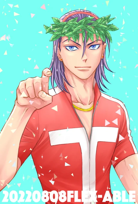 今更ですが東堂さんお誕生日おめでとうございました!大変遅れてすみません…!#東堂尽八生誕祭2022#東堂尽八誕生祭2022 