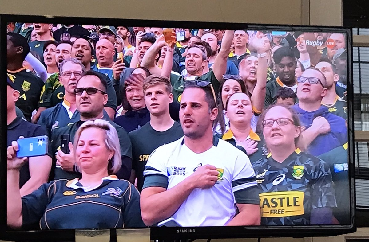 UrbanLo's tweet image. When I listen to our national anthem being sung at our rugby games, I can’t but think we need a better government to match that passion of our population.