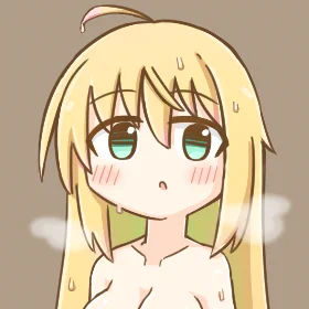 そしてこれが配信の終わりに悪ふざけで作ったお風呂に入っているように見えるマキマキですアイコンとしてご自由にお使いください 