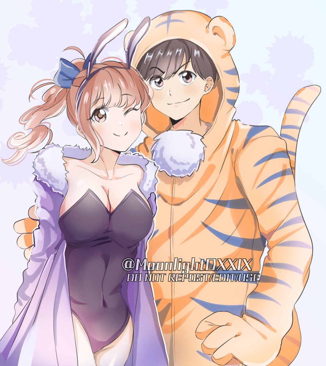 💜💙🐰🐯 #osomatsusan #おそ松さん #karamatsu #カラ松 #sachiko