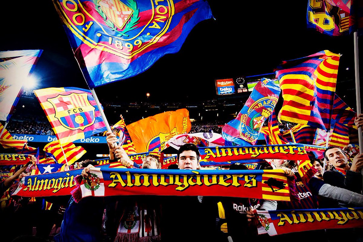 PenyaAlmogavers's tweet photo. Comença la temporada! Per fi!!!💪🏻💪🏻🔵🔴👏🏻👏🏻SOM-HI⭐️BARÇA! #FCB1899 #ForçaBarça
#SiTotsAnimemGuanyarem #UnDiaDePartit #Almogàvers #PenyaAlmogàvers #SomLaGentBlaugrana #FCBfans #BarçaFans #CampNou #GolNord #GolNordCampNou #GradaAnimació #GradadAnimació #Catalunya #PaïsosCatalans https://t.co/EY6ngjfWdN