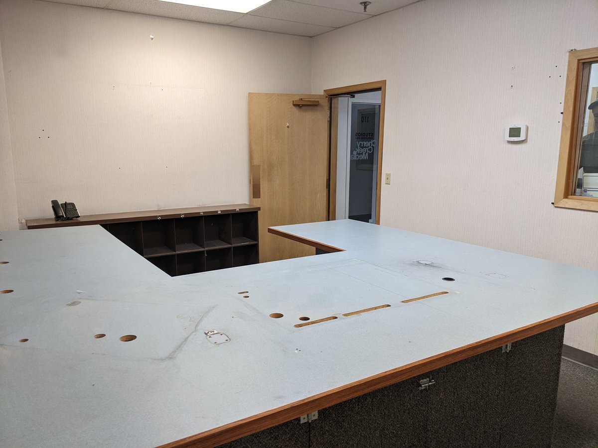 eagle933mt's tweet photo. Our old studio on North Ave in Missoula has been gutted. Sooooo weird looking at it like this. https://t.co/MeWIQVCWIU