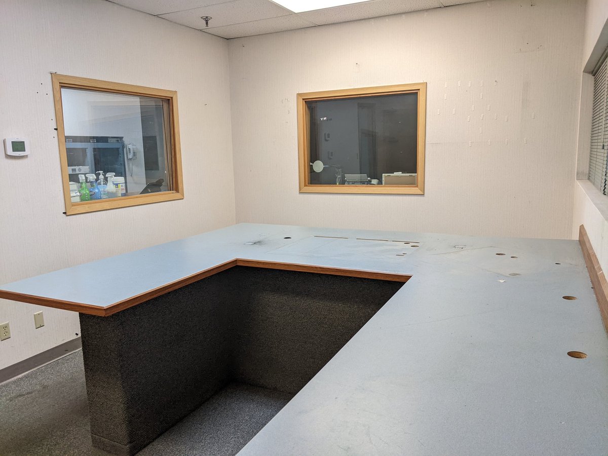 eagle933mt's tweet photo. Our old studio on North Ave in Missoula has been gutted. Sooooo weird looking at it like this. https://t.co/MeWIQVCWIU