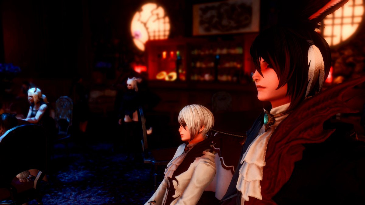 Adam91ATT's tweet photo. Two ends of the spectrum, yet so alike...

#FinalFantasyXIV #FF14 #FFXIV #gpose #GPOSERS  #Hyur #Viera https://t.co/s1oer372KW