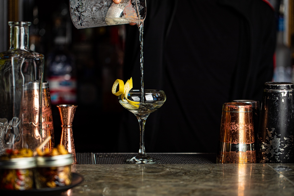 A martini with a twist, but make it Arbella's way. 🍸️ #doneanddone #ourwaynotyours #arbellachicago