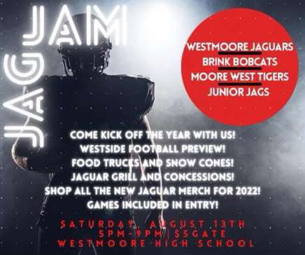 ‼️JAGGG JAMMM COME OUT TONIGHT 8/13 AND SUPPORT @westmoorejagsfb ‼️