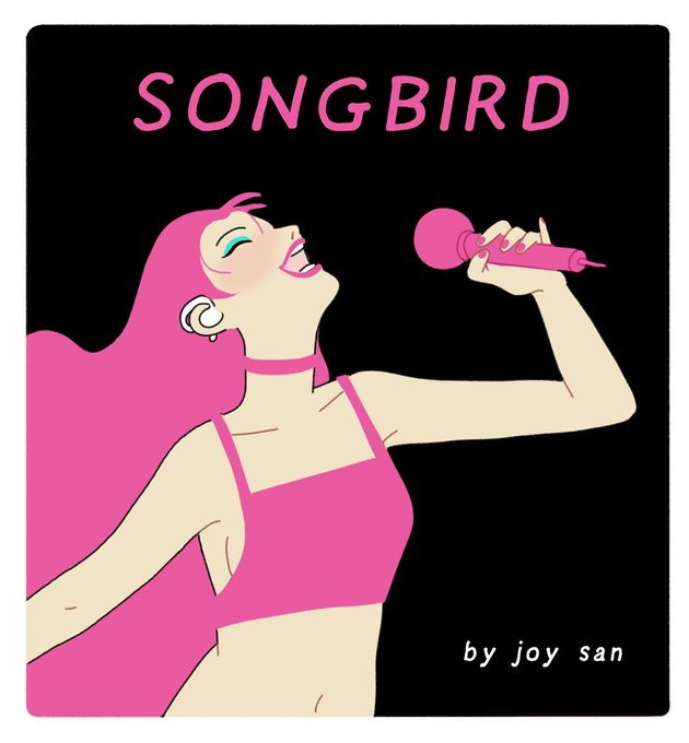 🐦- Songbird by joy san 🐦- Part 1 of 2 - What a voice! Read more of my comics at https://t.co/TknmOH2KA0 and support me at https://t.co/8vjhjyX3J0 or https://t.co/yjrekF4u7a (all links in bio) Thank you for reading! 