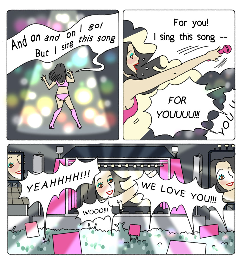 🐦- Songbird by joy san 🐦- Part 1 of 2 - What a voice! Read more of my comics at https://t.co/TknmOH2KA0 and support me at https://t.co/8vjhjyX3J0 or https://t.co/yjrekF4u7a (all links in bio) Thank you for reading! 