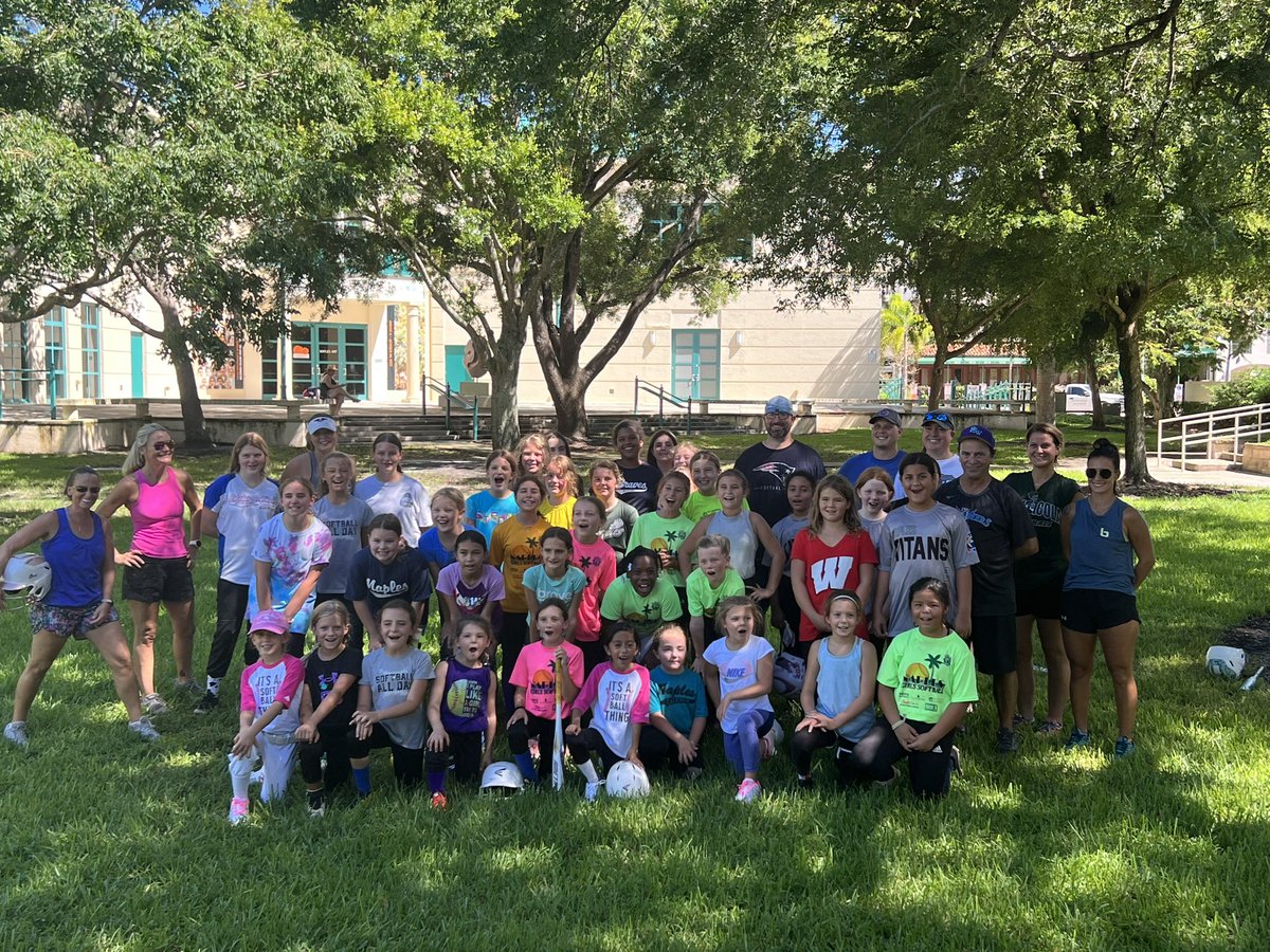 Nothing like going back where it all started! Naples Girls Softball at Cambier Park. Coached my first girls team here in 1975