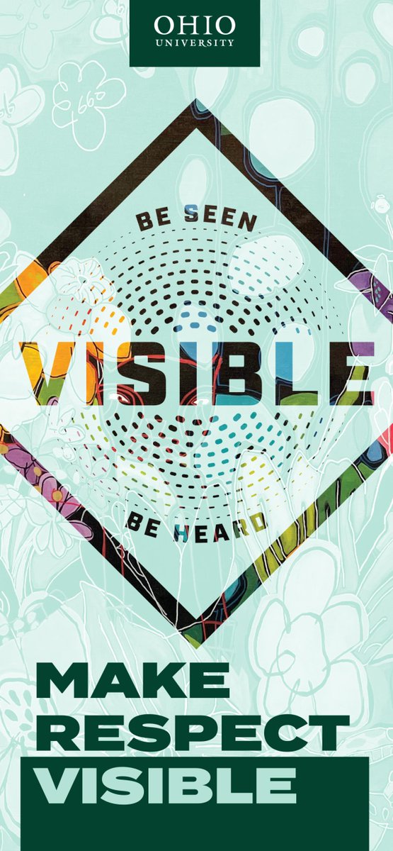 TauOhio's tweet photo. Let's make this campus inclusive for everyone!! 
@ohiou 

#makerespectvisible https://t.co/6RFhh5zp59