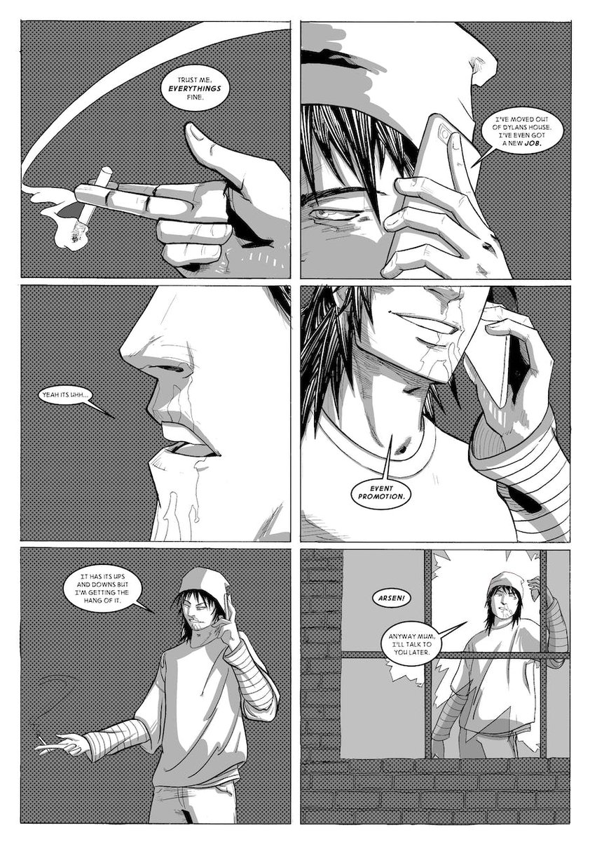 SolaSimpsonArt's tweet photo. Happy #smallpressday
I'm Sola, I'm currently hibernating and developing my comic, Come Down. Check it out in my bio if you're interested.
#SPDBFReview #SmallPressDay22 #makingcomics https://t.co/y6vTgH5rG5