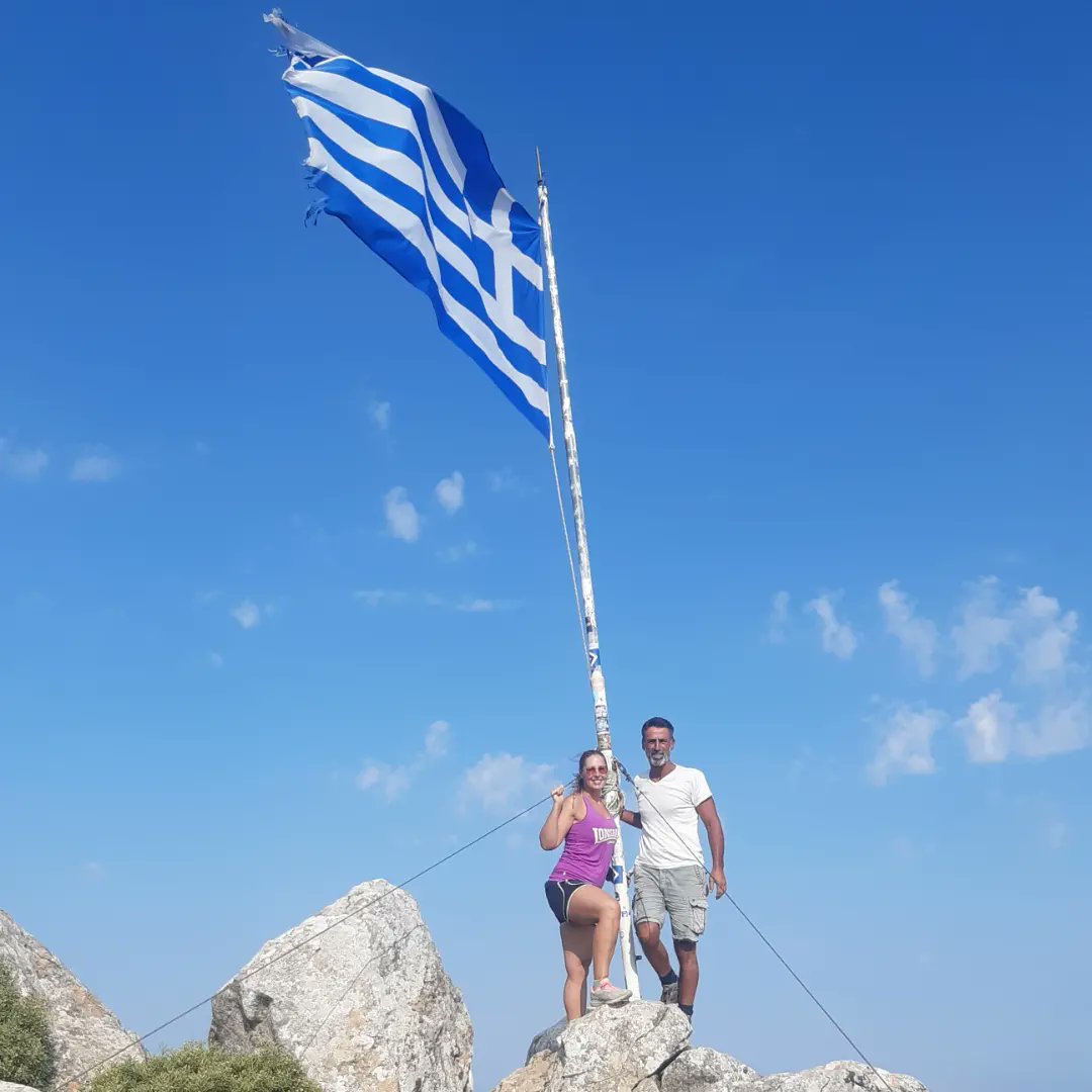 Hiking on #kosisland - Mount Dikaios - This mornings adventure 💙

#saturdayadventures #hikingcouples #visitgreece