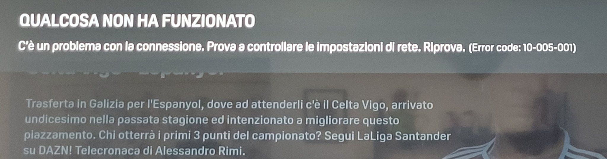 Dondiegonuovamentesospeso Numbhead Dazn It Dazn Help Ita Seriea Tim4uangie Agcomunica Ho Provato Sia Con Una Partita E Sia Con Il Canale Zona Dazn Ma Niente Lo Scorso Anno Il Canale 409 Compariva Tra
