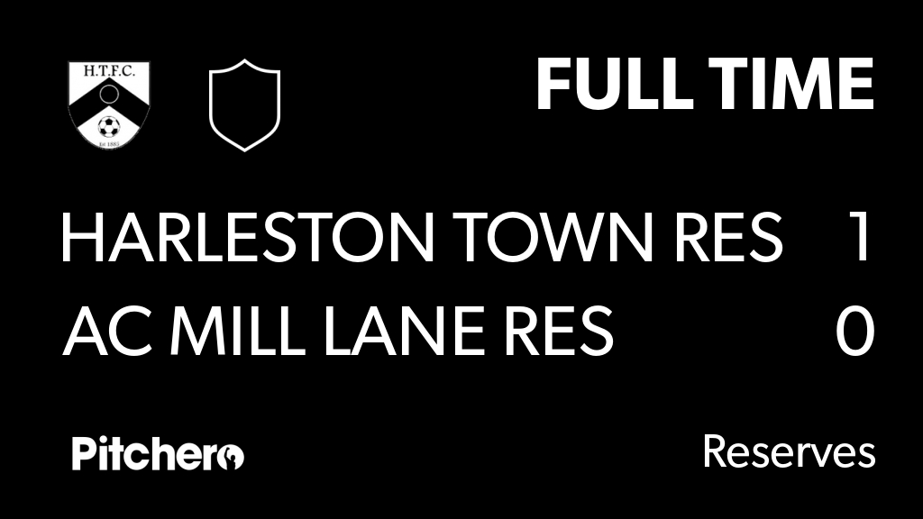 HarlestonTownFC's tweet photo. FULL TIME: Harleston Town Res 1 - 0 AC Mill Lane Res

The Reserves start their season with 3 points! 

⚫️⚪️ #HTFC #UpTheTown
https://t.co/7qsNXxdSEX https://t.co/IedstaOUvn